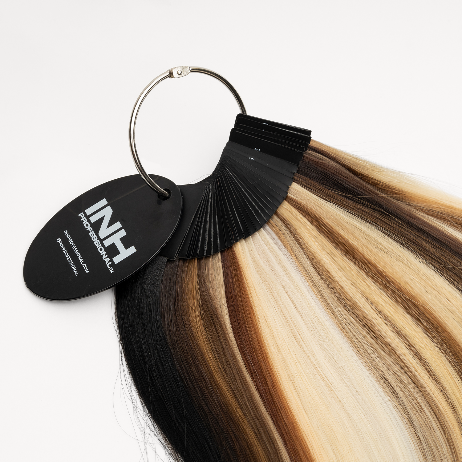 Babe top hair extension color swatch ring